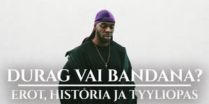 Durag vai bandana? Erot, historia ja tyyliopas