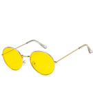80-luvun aurinkolasit Keltainen
