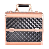 Vaaleanpunainen Tumma Vanity Case