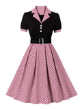 Aidosti rockabilly-mekko Rose / S
