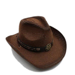 Antiikki Cowboy hattu Ruskea