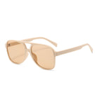 Aviator-aurinkolasit Beige