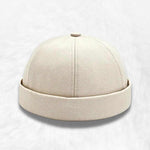 Beige Docker hattu