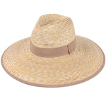 Beige olkihattu