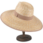 Beige olkihattu
