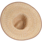 Beige olkihattu