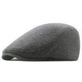 Brittityylinen baskeri Tummanharmaa