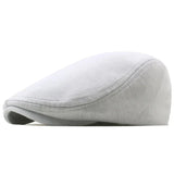 Brittityylinen baskeri Valkoinen
