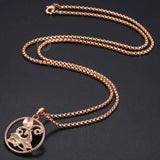 Capricorn Rose Gold kaulakoru