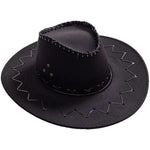Cowboy hattu lapsille Musta