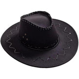 Cowboy hattu lapsille Musta