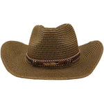 Cowboy-tyylinen olkihattu