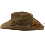 Cowboy-tyylinen olkihattu