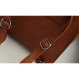 Elegantti naisten nahkareppu