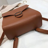 Elegantti naisten nahkareppu