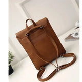 Elegantti naisten nahkareppu