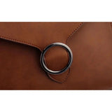 Elegantti naisten nahkareppu