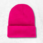 Fuksiapinkki beanie pipo