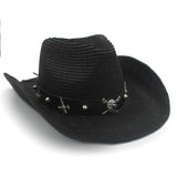 Halpa cowboy hattu Musta