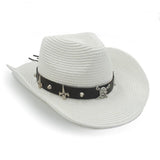 Halpa cowboy hattu Valkoinen