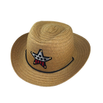 Hauska Cowboy hattu lapsille Khaki vihreä