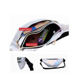 Heijastava nahkavyölaukku