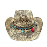Hippie-tyylinen cowboy hattu