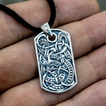 Hopea Viking amuletti riipus