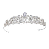 Hopeinen tiara