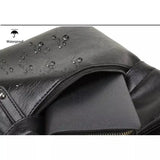 Iso nahkainen miesten reppu Oletusarvo Otsikko