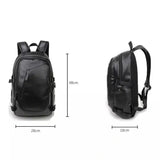 Iso nahkainen miesten reppu Oletusarvo Otsikko