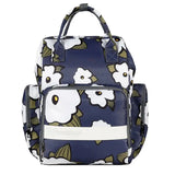 Kätevä vaippalaukku Kukat