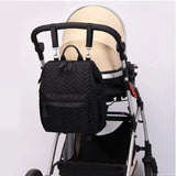 Käytännöllinen hoitolaukku-reppu