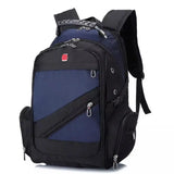 Käytännöllinen miesten reppu Sininen