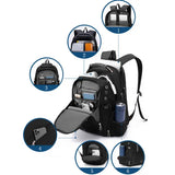 Käytännöllinen miesten reppu