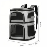 Kantolaukku kahdelle kissalle