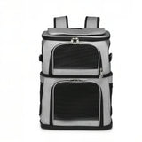 Kantolaukku kahdelle kissalle Harmaa