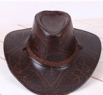 Kasvinnahkainen cowboy hattu