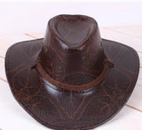 Kasvinnahkainen cowboy hattu