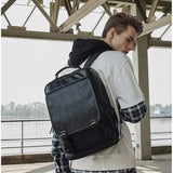 Kasvipohjainen nahkareppu läppärille Oletusarvo Otsikko