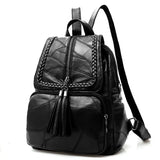 Kaupunki-reppu keinonahkaa Musta