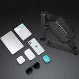 Kevyt vyölaukku miehille