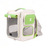 Kissan kuljetuslaukku Vihreä