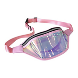 Läpinäkyvä vyölaukku Rose