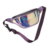 Läpinäkyvä vyölaukku Violetti