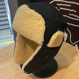 Lentäjän karvahattu Ilman laseja