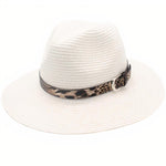 Leopardityylinen panamahattu