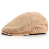 Litteä baskeri Beige