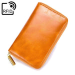 lompakko ja passikotelo rfid Oranssi
