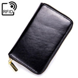 lompakko ja passikotelo rfid musta